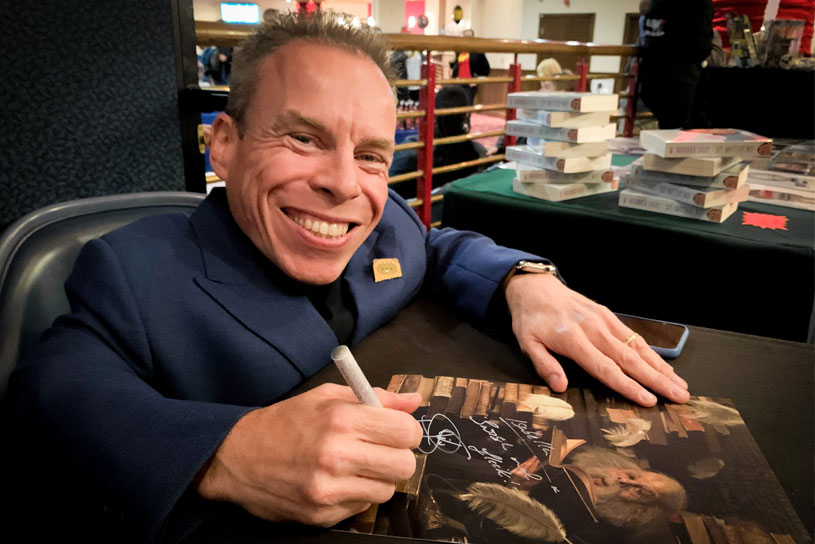 Warwick Davis Celebrity Appearance And Book Signing