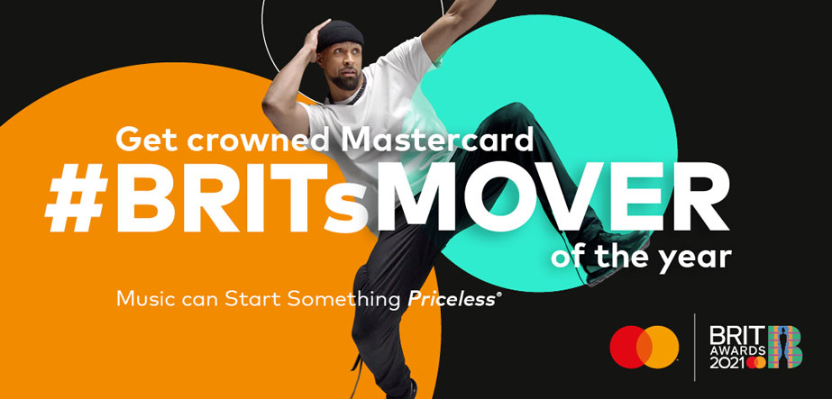 Ashley Banjo collaborates with BRIT Awards sponsor Mastercard