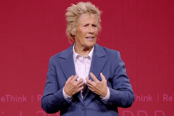 Diana Nyad motivational speaker for International Women's Day