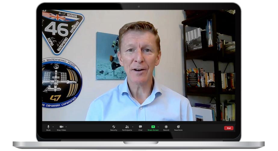 Tim Peake Virtual Speaker