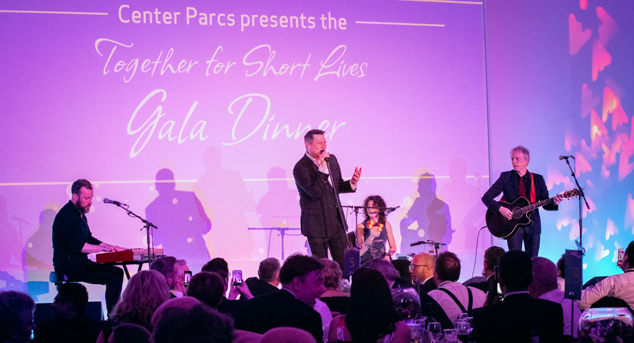 Tony Hadley, performing at Together For Short Lives, charity gala dinner, hosted by Center Parcs